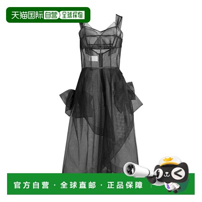 香港直邮Maison Margiela 薄纱中长连衣裙 S29DD0007S76807紧身