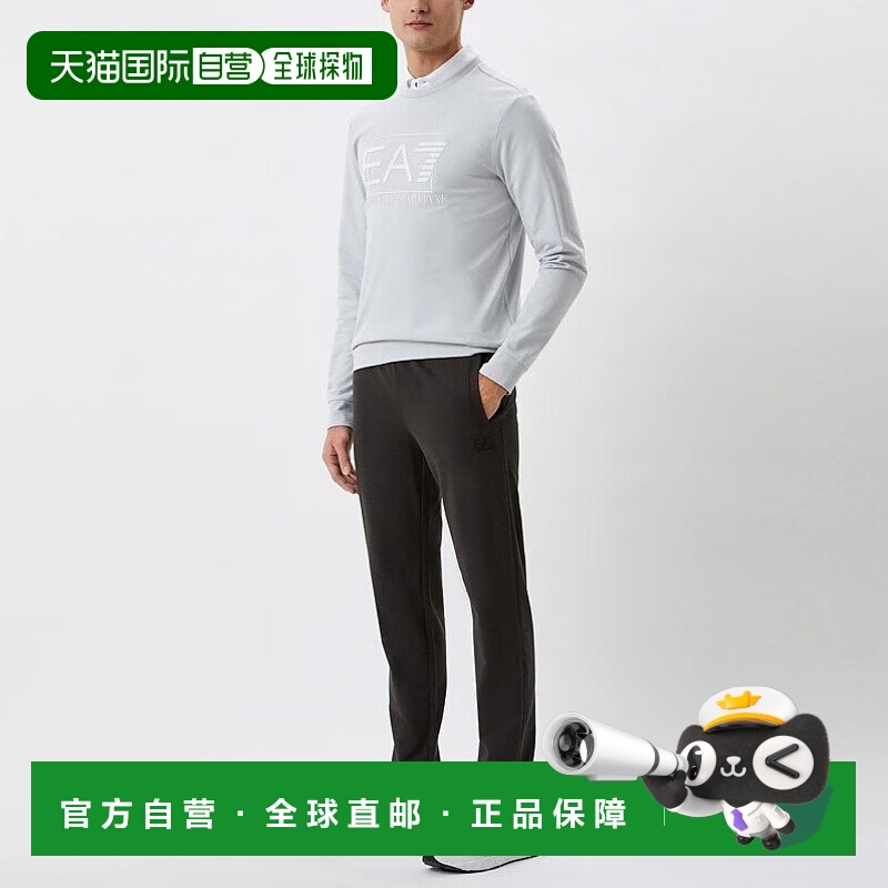 香港直邮EA7 Emporio Armani 徽标圆领卫衣 3RPM60 PJ05Z