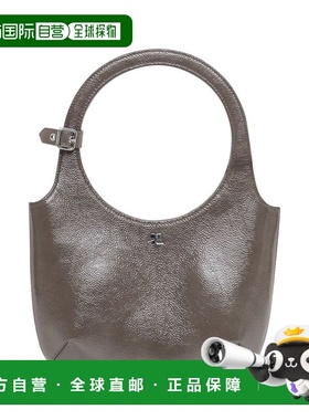 1h可退 香港直邮Courreges 女士 Holy Naplack 拉鍊手提包 325GSA