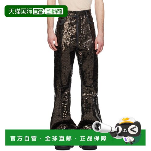 香港直邮RICK OWENS 男士休闲裤 RU01F2335SRAKM309支付后1h可退