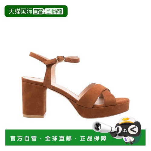 香港直邮STUART WEITZMAN 女士凉鞋 SL018XW6XW6 SS2026 棕色