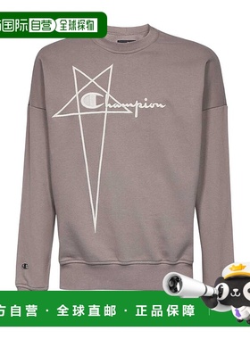 香港直邮Rick Owens 徽标长袖卫衣 CM02C9225