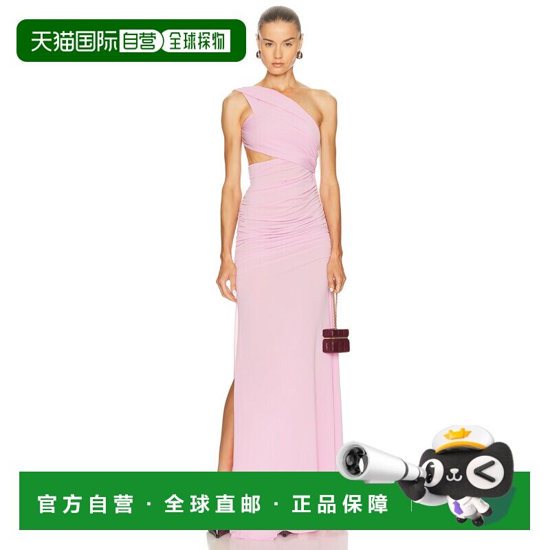 香港直邮ALEX PERRY 女士 单肩背部开口连衣裙睡裙长裙 D1576FW25