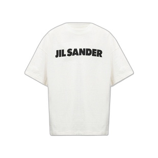 香港直邮Jil Sander吉尔 桑达简约徽标短袖T恤圆领舒适透气轻便