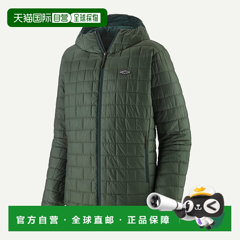 自营欧洲直邮PATAGONIA 男士 Nano Puff® Fitz Roy Trout 保暖连