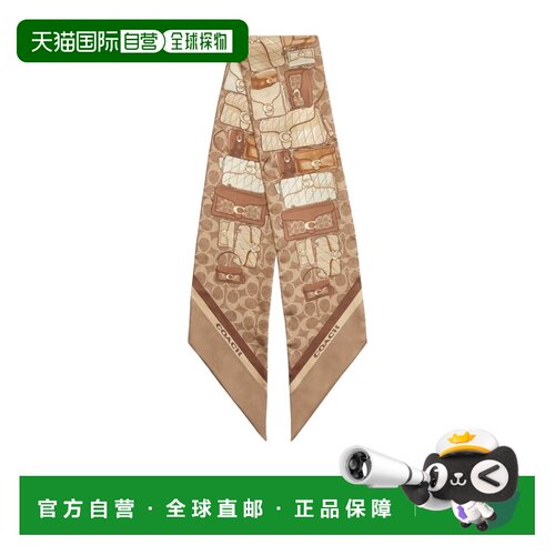 香港直邮COACH 女士围巾 CAS77TN2 AW2025 花色 【付后1h可退】