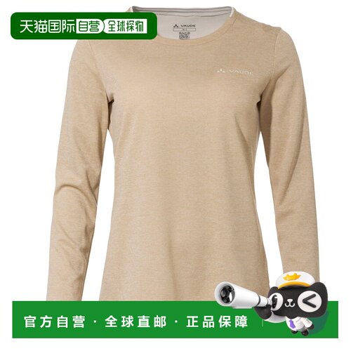 1h可退 欧洲直邮VAUDE 女士户外T恤 1165954LINEN CO 米白色