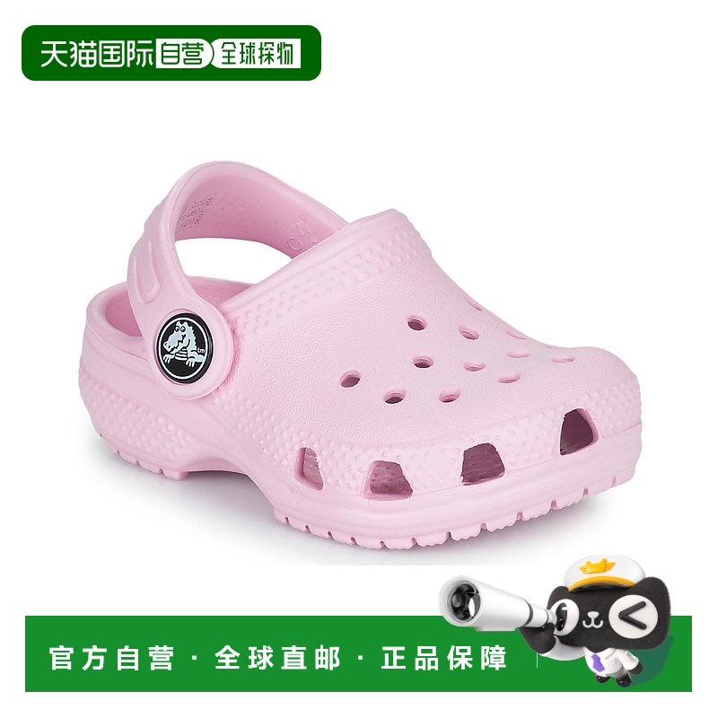欧洲直邮Crocs 卡骆驰 CLASSIC CLOG T 女童鞋子拖鞋 206990-6GD