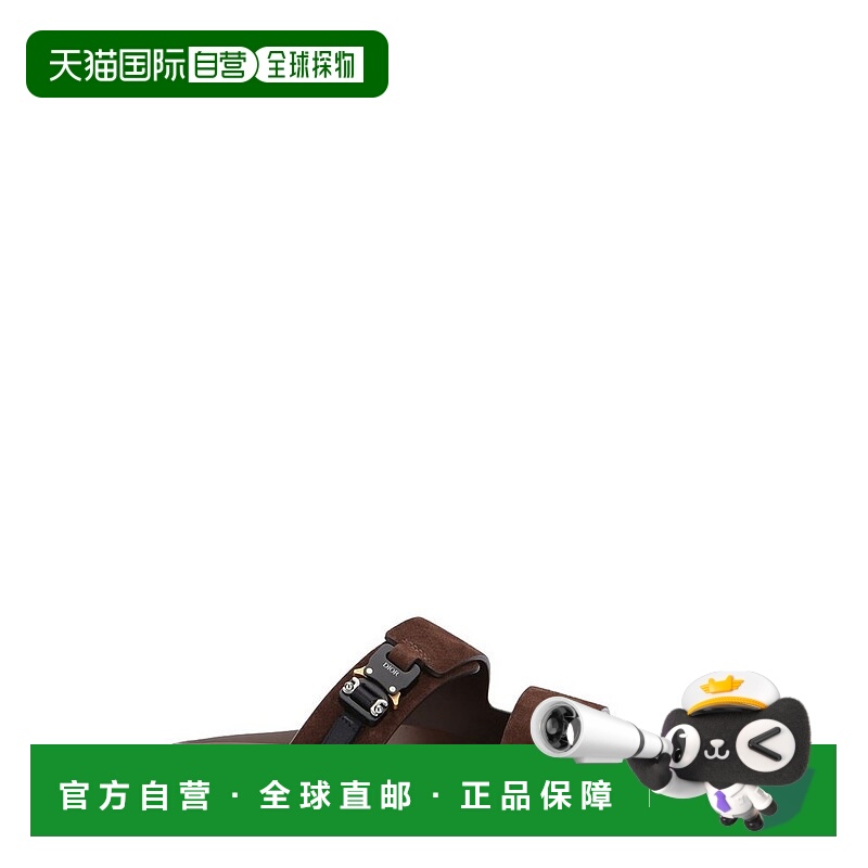 1h可退 香港直邮Dior Homme 迪奥 桀傲 男士 Aqua 扣飾涼鞋 3SA12