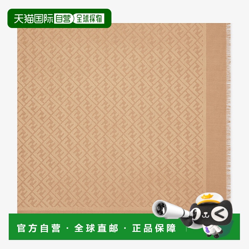 1h可退 欧洲直邮FENDI 芬迪 25秋冬 FXT069AJW7F0QB8 女士 丝巾 F