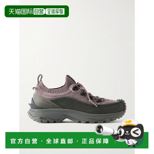 1h可退 香港直邮Moncler 盟可睐 女士 Trailgrip Lite3 橡胶边绒