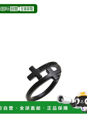 1h可退 香港直邮Dsquared2 二次方 男士 戒指 black黑色 舒适时尚