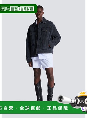 欧洲直邮BALMAIN 男士夹克 CH1TC300DD950PC工装