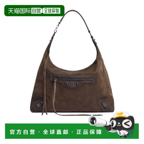 1h可退 香港直邮Balenciaga Le City Hobo 中号单肩包 8525742ACE