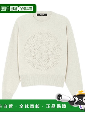 香港直邮Versace 长袖羊毛毛衣 10134291A10005