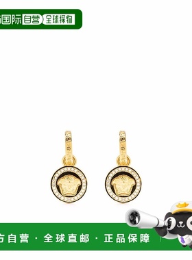 香港直邮Versace 范思哲 女士 ORECCHINI LA MEDUSA GRECA 耳环 D