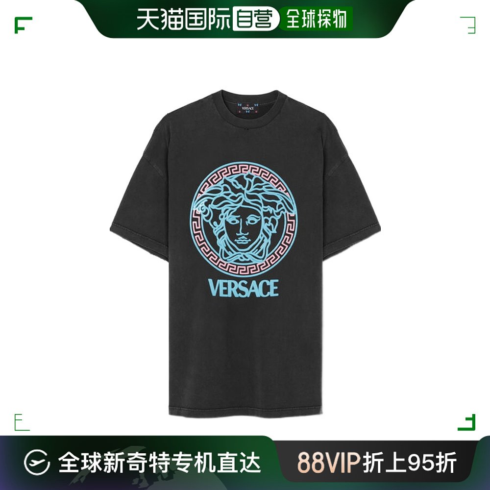 香港直邮Versace 圆领短袖T恤 10108481A082626BD60 女装/女士精品 T恤 原图主图