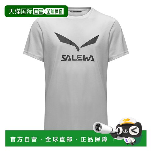 自营欧洲直邮Salewa沙乐华 Solidlogo Dri-Release® 男式T恤