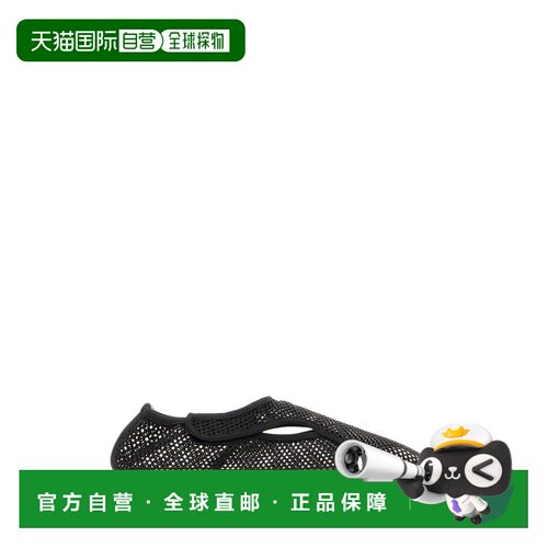 香港直邮ALAIA 女士拖鞋 AA3A065TK050999 SS2026 黑色 渔网平底