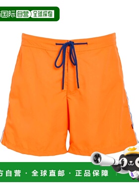 1h可退 香港直邮Paul & Shark 保罗与鲨鱼 男士 泳裤 orange橙色