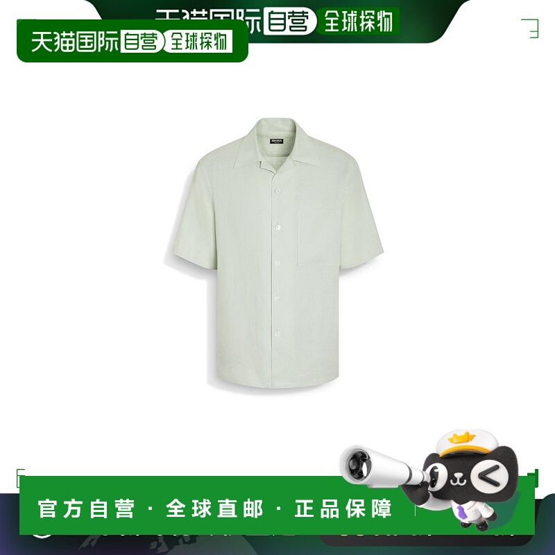 香港直邮zegna 杰尼亚 男士 Oasi 长袖衬衫 UDX31A7SCP5