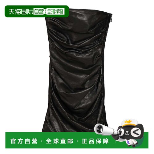 1h可退 香港直邮Ami Paris 女士连衣裙 AWDRCA1091 SS2026 黑色 L