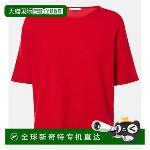 女士 香港直邮The 舒适时尚 1h可退 red红色 Ipar Row 羊绒上衣