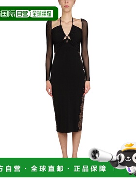 1h可退 香港直邮Self-Portrait 女士 蕾丝连衣裙 SS22113BLACK