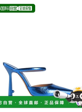 香港直邮off-white 女士 Mules 木屐 blue蓝色 舒适时尚