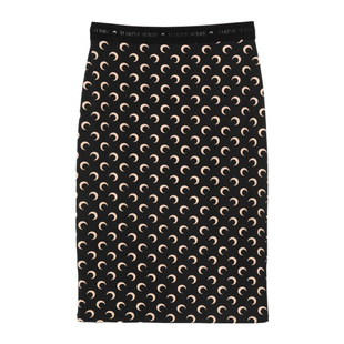 印花图案半身裙 WSK123A002 Serre 香港直邮Marine