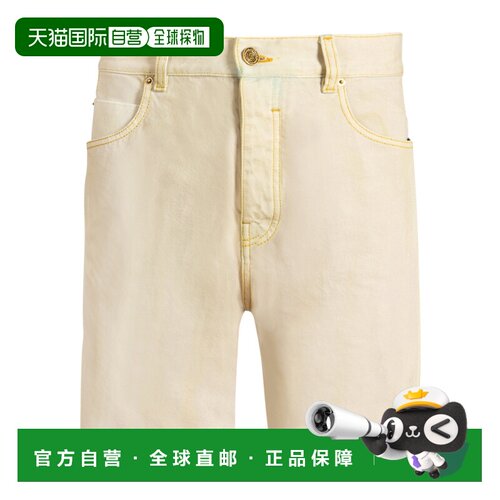 Balmain 牛仔百慕大短裤 GH0MA046DG22 【付后1h可退】
