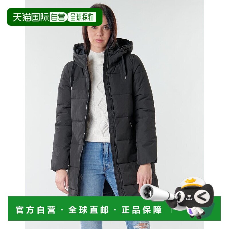 欧洲直邮Only 女士 ONLDOLLY 羽绒服 黑色高端流行休闲时尚正品