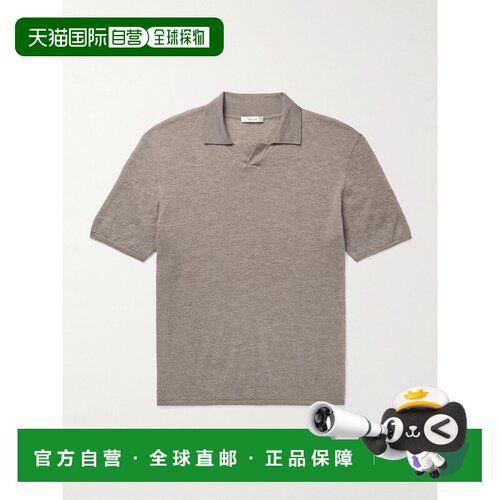 香港直邮1h可退 The Row 男士 Isao 羊绒针织衫 947Y498 beige米