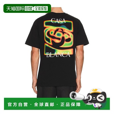 1h可退 香港直邮Casablanca 男士 Heat Map 经典款T恤 MSP26JTS00