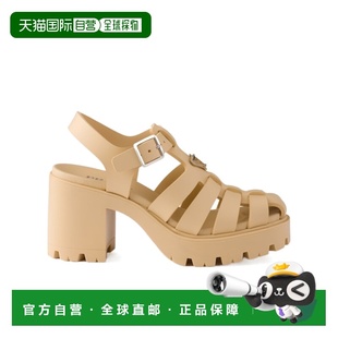 1h可退 香港直邮Prada 橡胶厚底凉鞋 1X267O3LKKF090