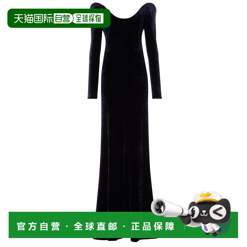 香港直邮alaia 女士 ALAΪA 曲线连衣裙 AA9R2869J071C长裙鱼尾裙