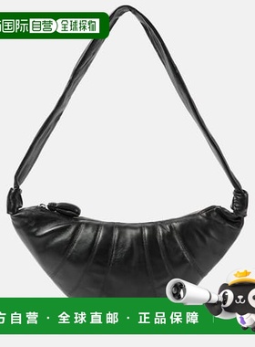 1h可退 香港直邮Lemaire 女士 牛角包形皮革肩包 BG0001LL095