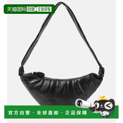 1h可退 香港直邮Lemaire 女士 牛角包形皮革肩包 BG0001LL095