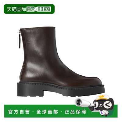香港直邮The Row Nobilis 皮革短筒靴 F1701L58短靴女靴