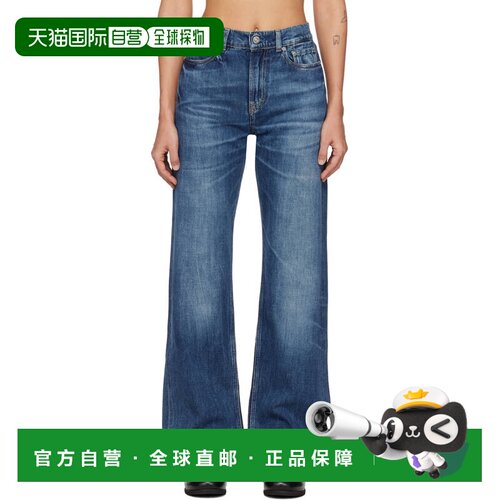 1h可退 香港直邮Our Legacy 女士 蓝色 Wata Cut 牛仔裤 W2265WVB