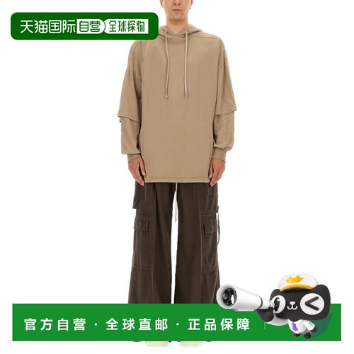 1h可退 香港直邮RICK OWENS DRKSHDW 男士卫衣 DU02E7271JDB88 AW