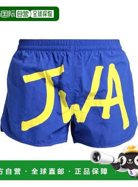 1h可退 香港直邮J.W. Anderson 男士 泳裤 blue蓝色 舒适时尚