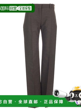 香港直邮The Row 女士 棉质和羊毛混纺 Selvie 长裤 8495W3472