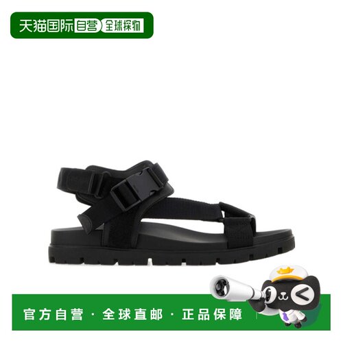 香港直邮PRADA 男士凉鞋 2X31773ZOEFG000F0002 AW2026 黑色