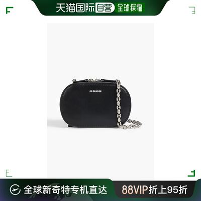 香港直邮Jil Sander 吉尔 桑达 女士 Leather shoulder bag 迷你