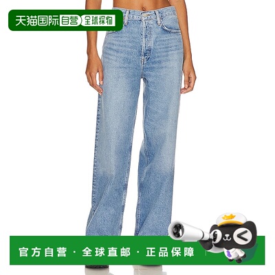 1h可退 香港直邮AGOLDE 女士 Slung 低腰宽松牛仔裤 A90791535