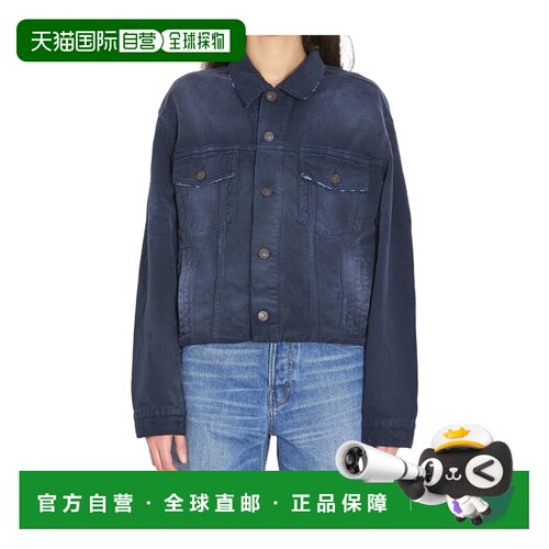 香港直邮Balenciaga 长袖牛仔夹克外套 856422TTW64