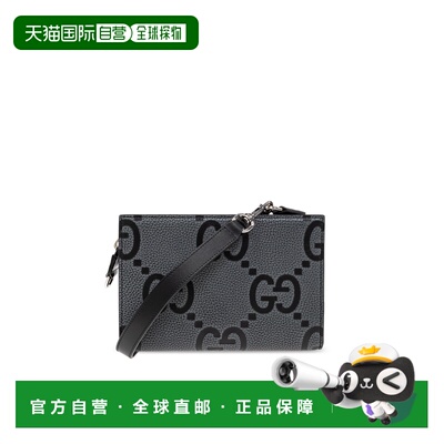 1h可退 香港直邮GUCCI 男士单肩包 795240AAECE1046 SS2025 灰色