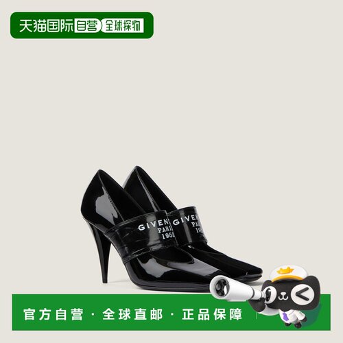 自营欧洲直邮Givenchy纪梵希 Sliced Square 女士漆皮高跟单鞋