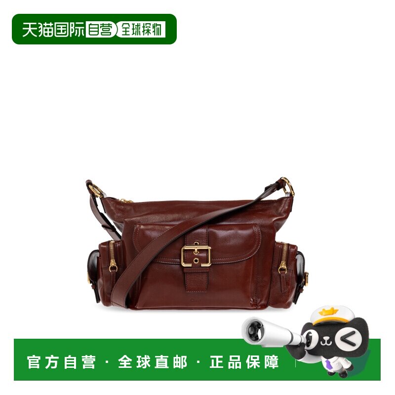 1h可退 香港直邮CHLOÉ 女士手提包 C24AS533N8360 SS2025 红色 中